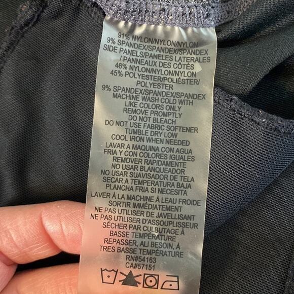 Calvin Klein Performance Black/Gray Racerback Top Size Small - Picture 4 of 8